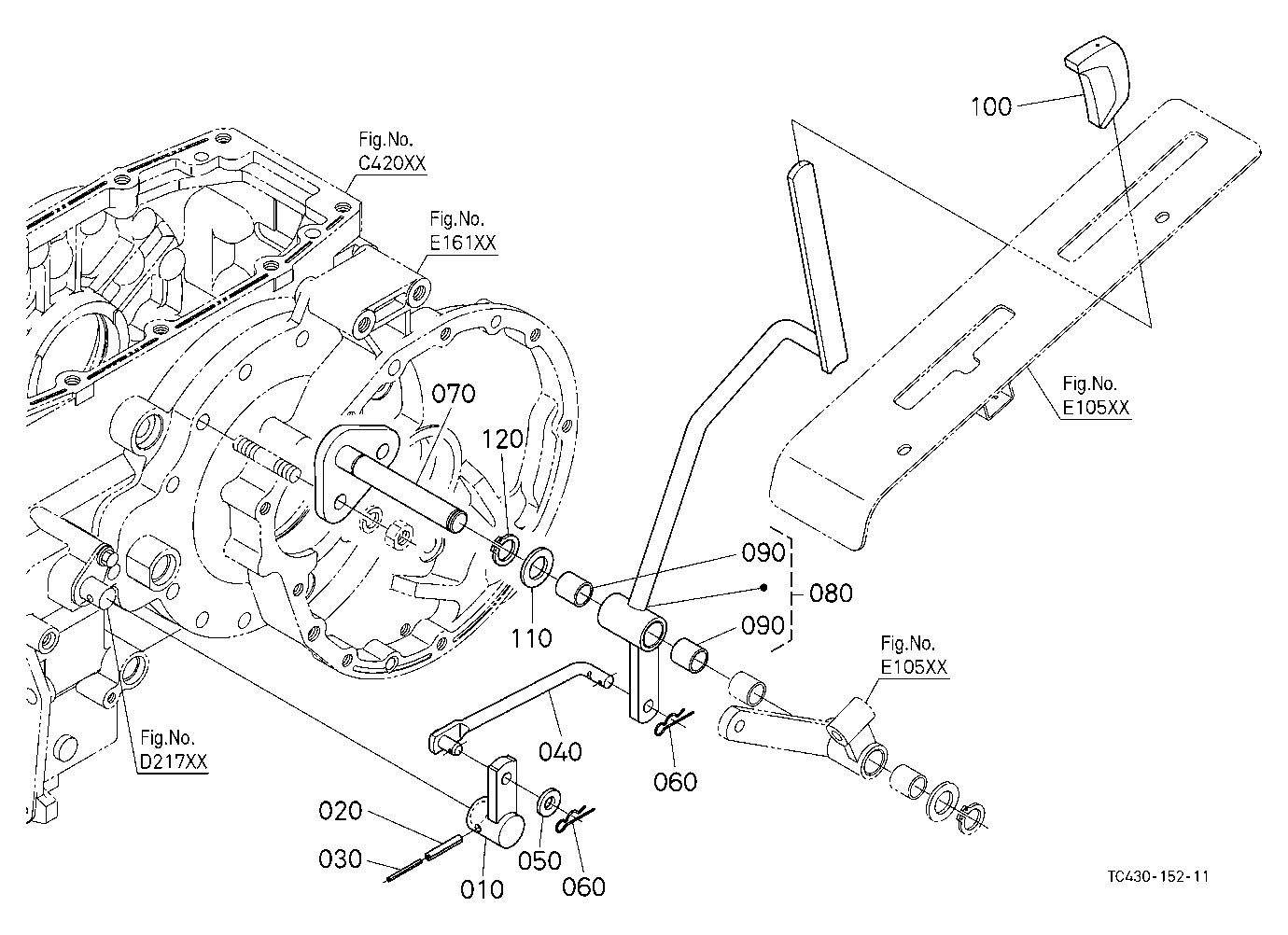 Range Gear Shift Lever
