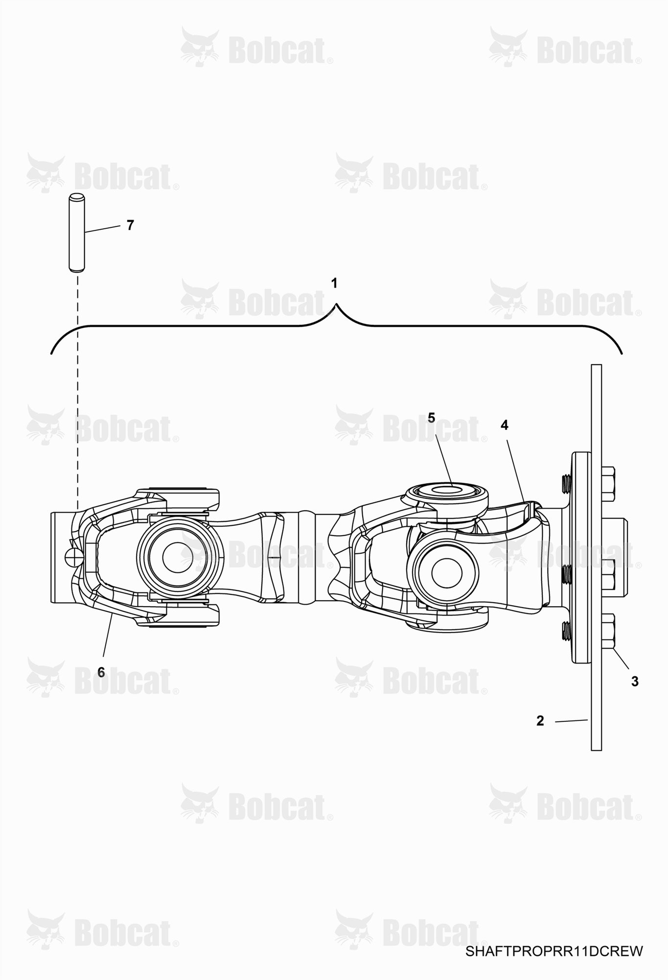 Drive TRAIN, Rear Prop Shaft
