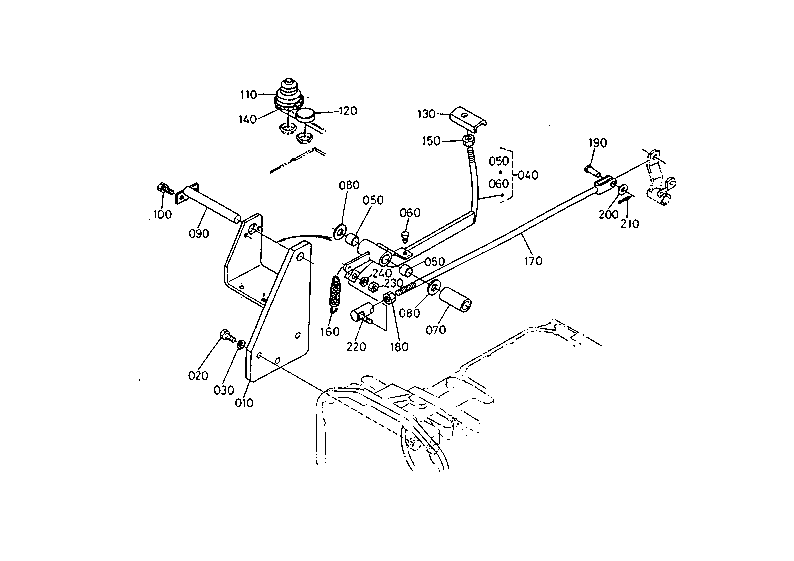 Diff.Lock Pedal 2 (2Wd)