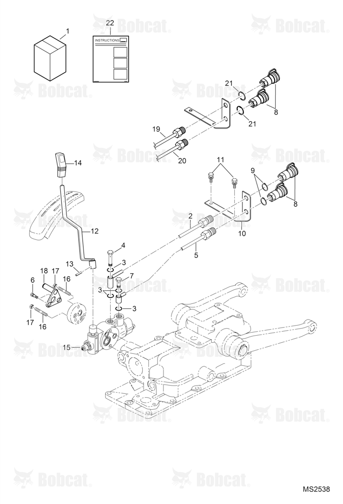 Auxiliary Hydraulics Kit (Rear)