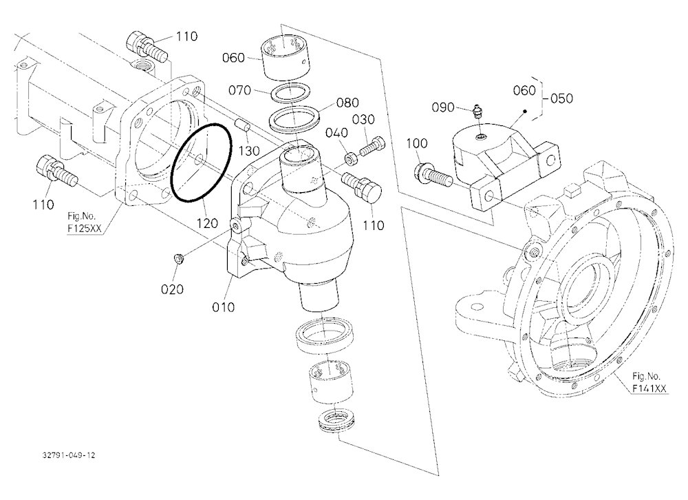 Bevel Gear Case Lh