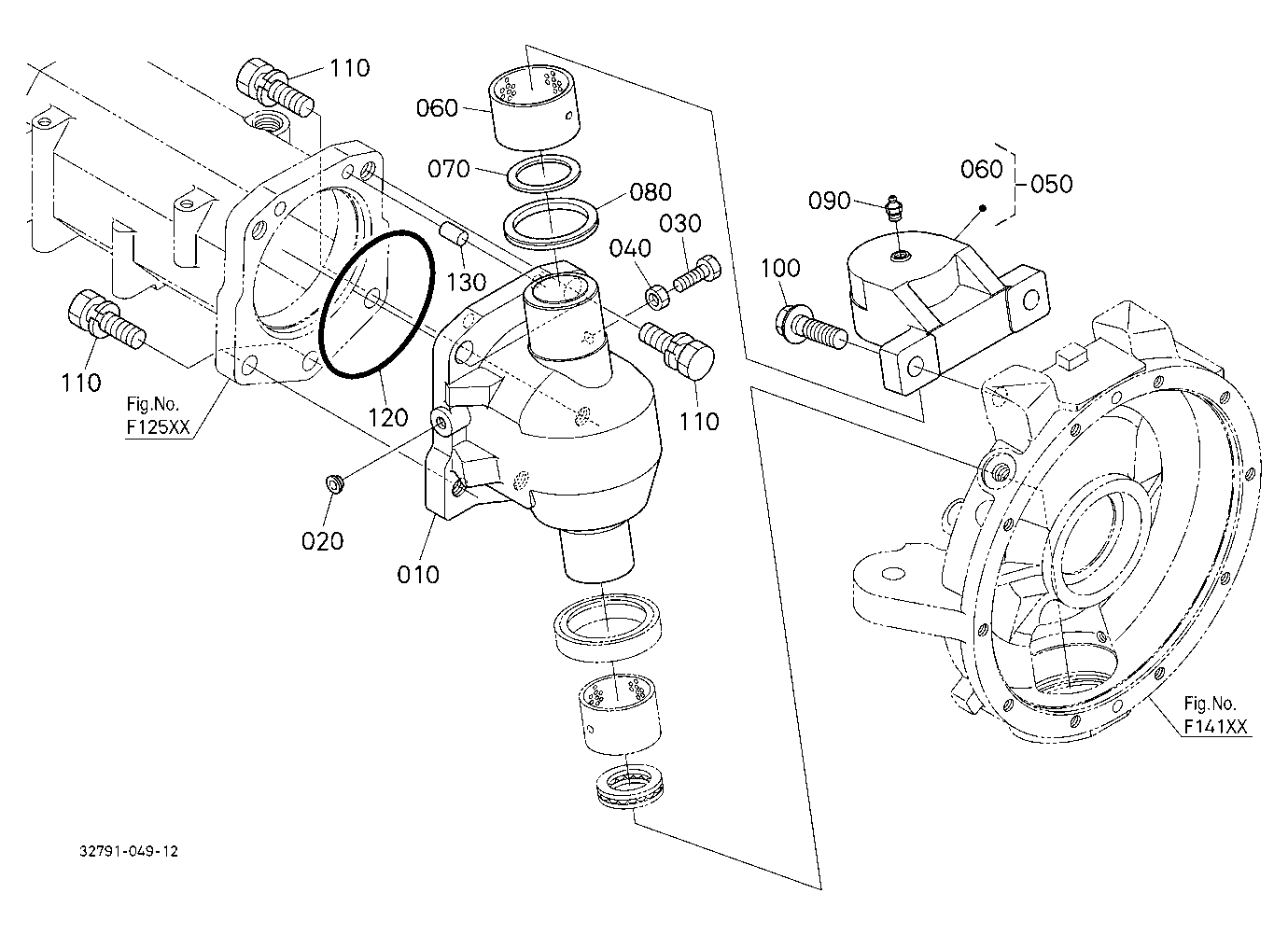 Bevel Gear Case Lh