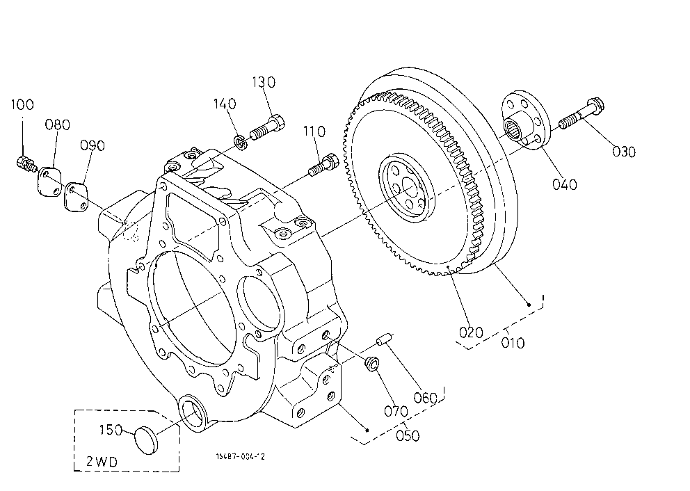 Flywheel [With Ind-Pto]
