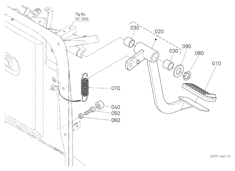 Clutch Pedal