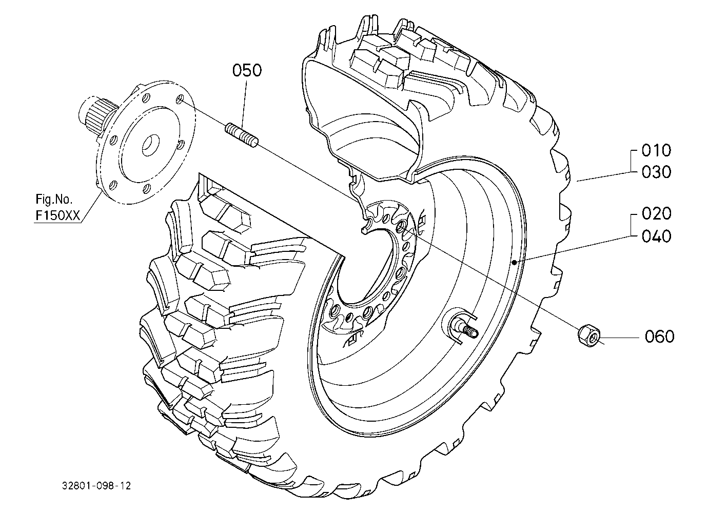Front Wheel (27*10.5-15) [New]