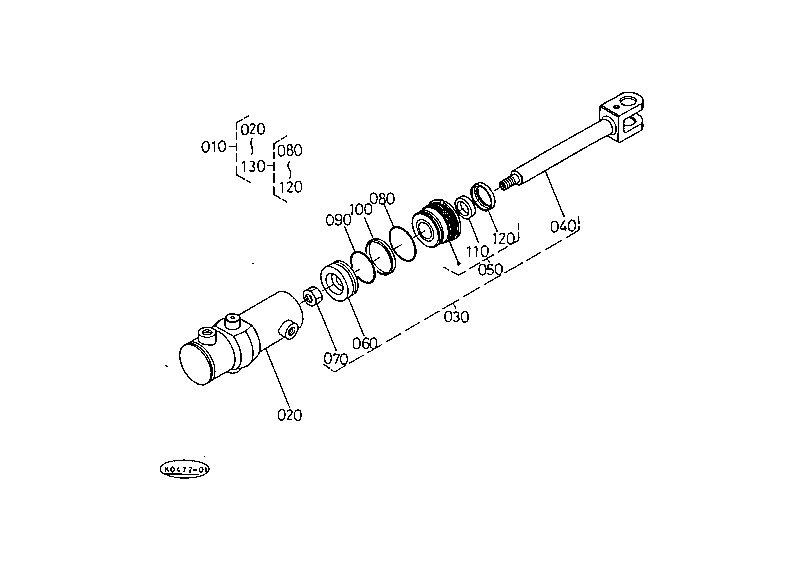 Steering Cylinder [Component Aprts]