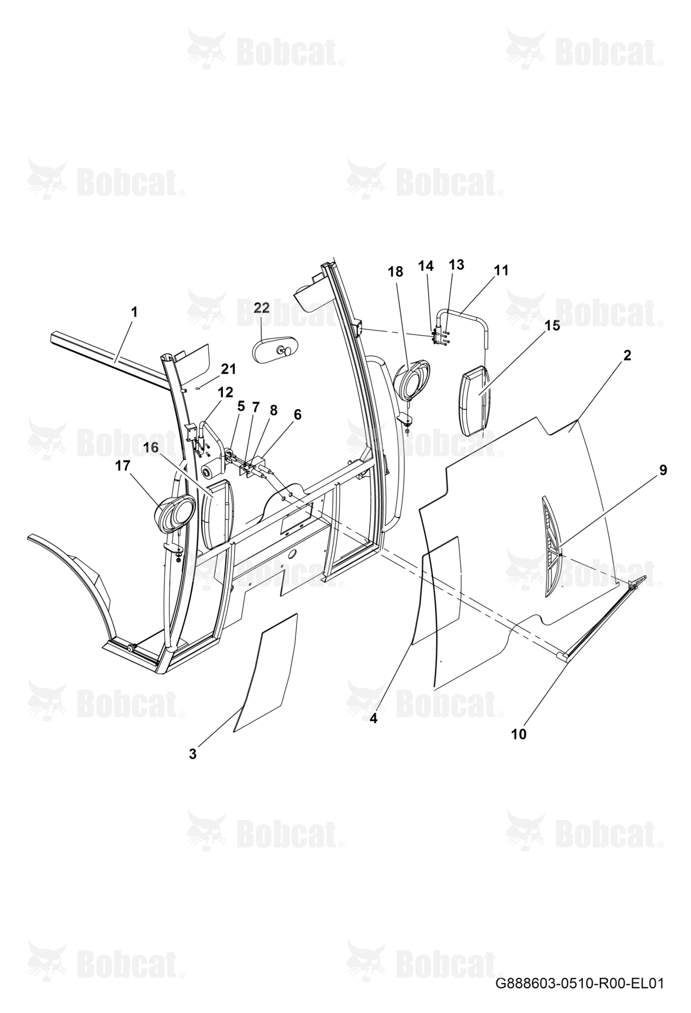 Cabin and Front Assembly