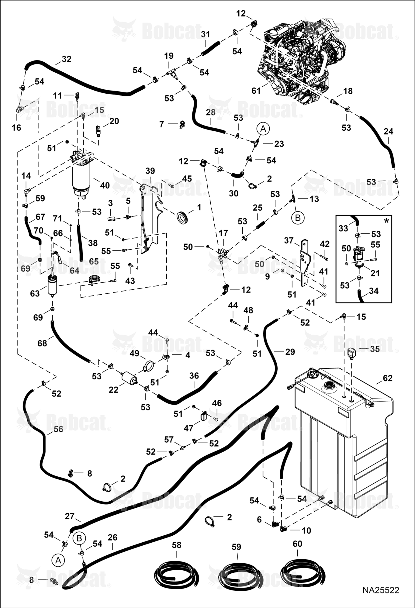 Engine & Attaching Parts (Fuel System)
