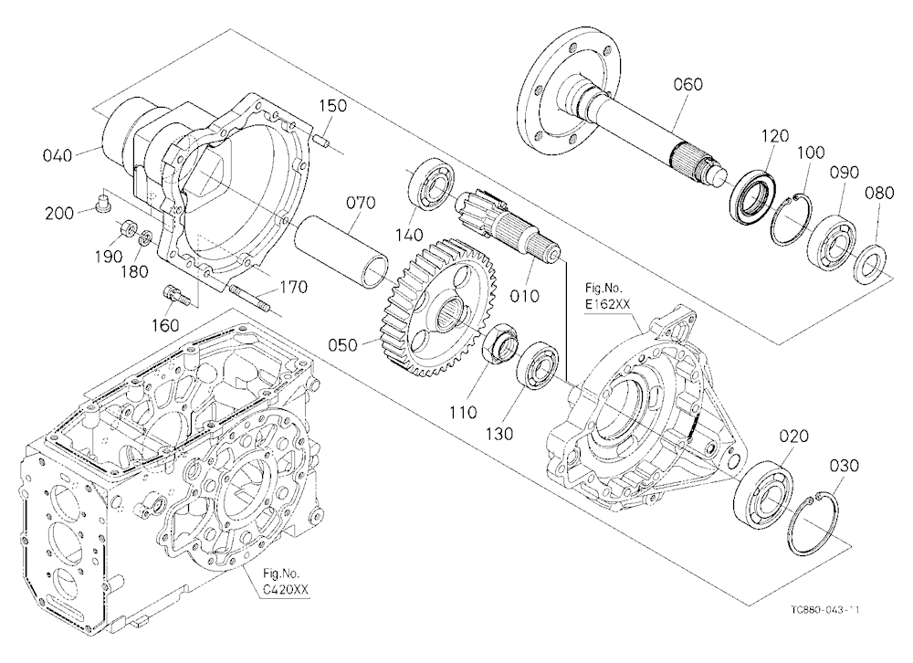 Rear Axle Rh