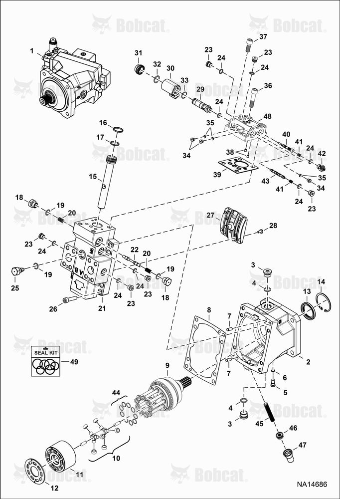 Hydrostatic Motor (Models 83072606 & 83072607)