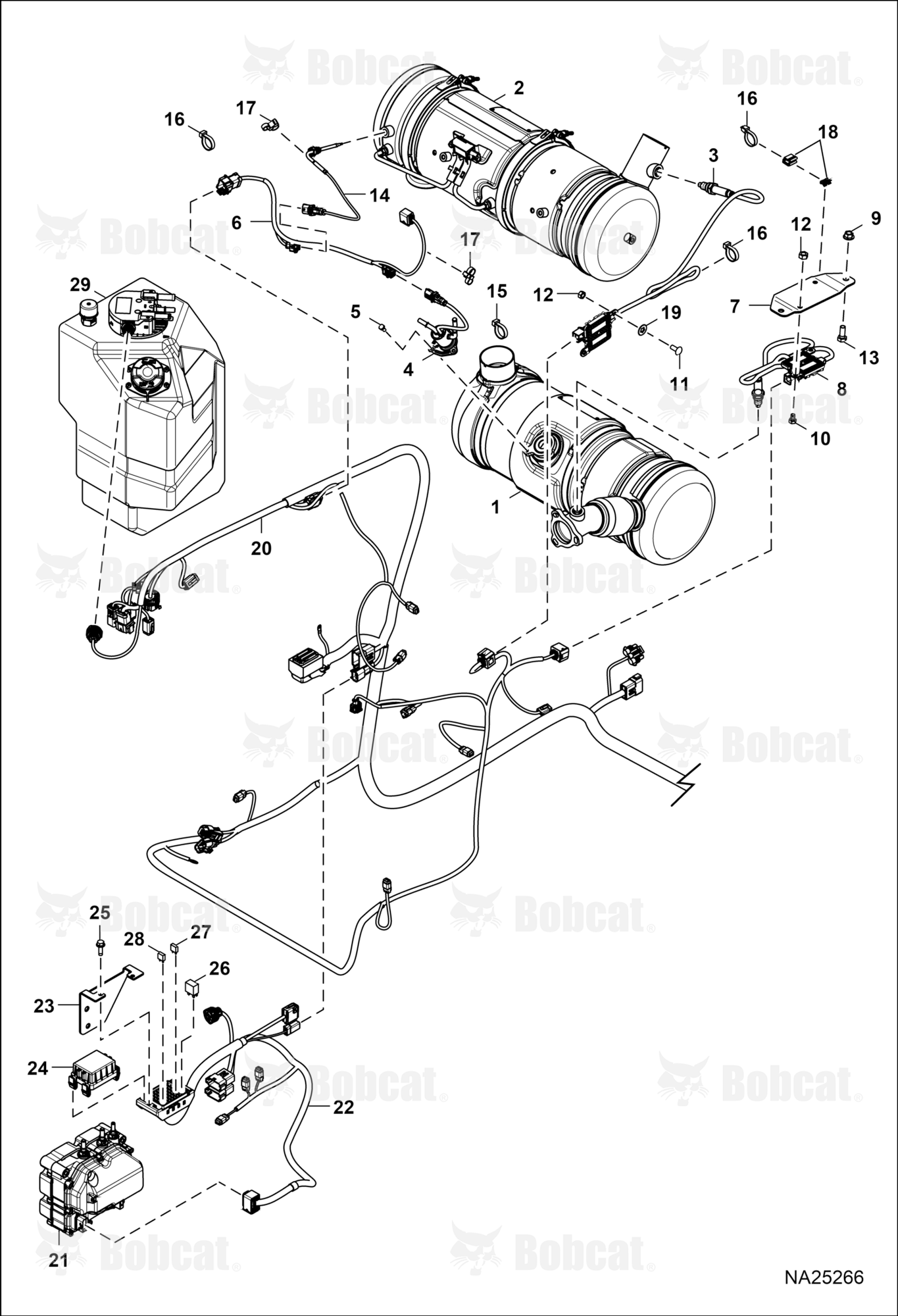 Engine Electrical Circuitry (SCR System)