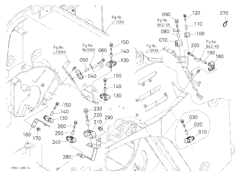 Hose Clamp [Hydraulic Hitch] [Except High Flow]