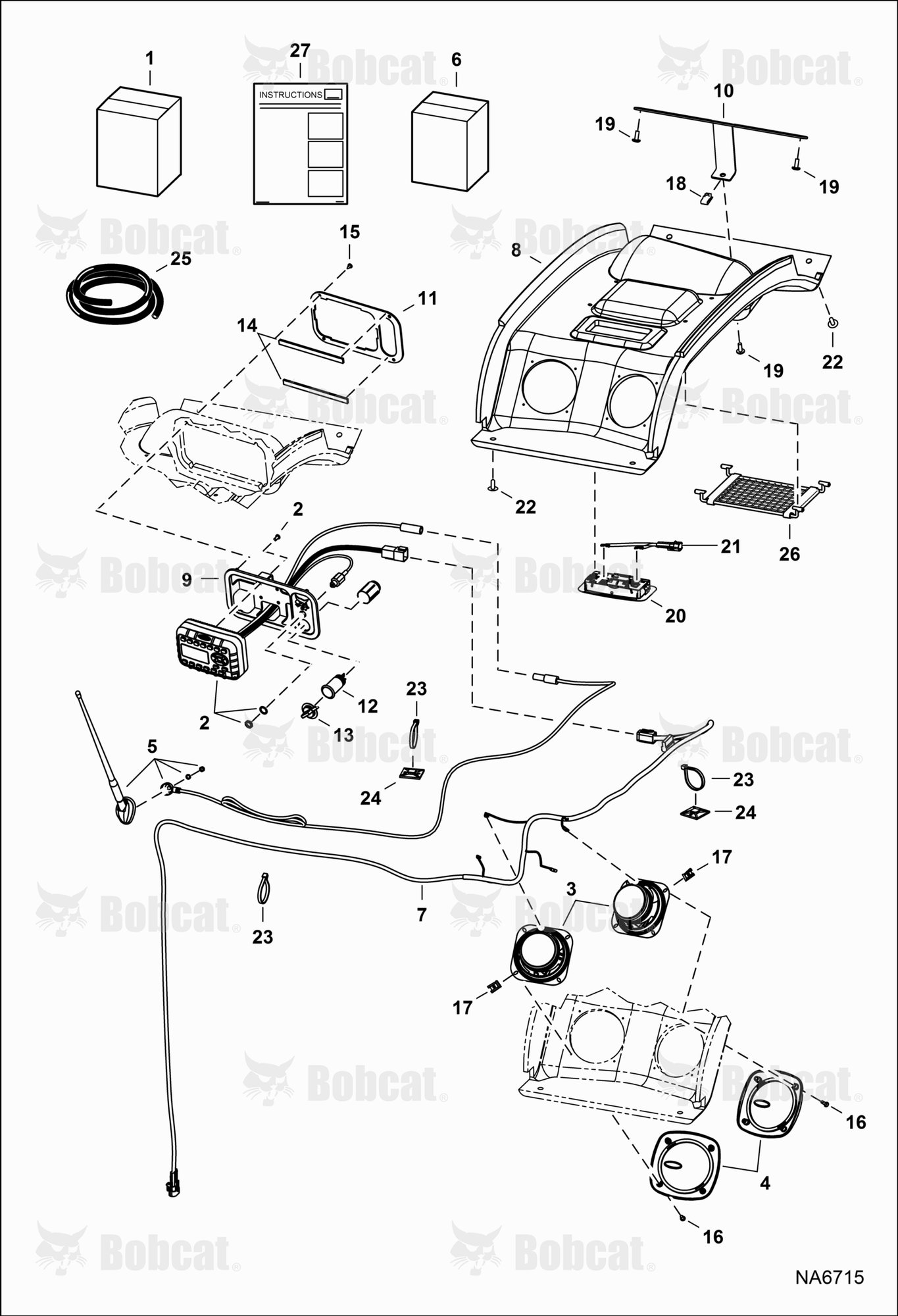 Radio Kit (Weatherproof Stereo)