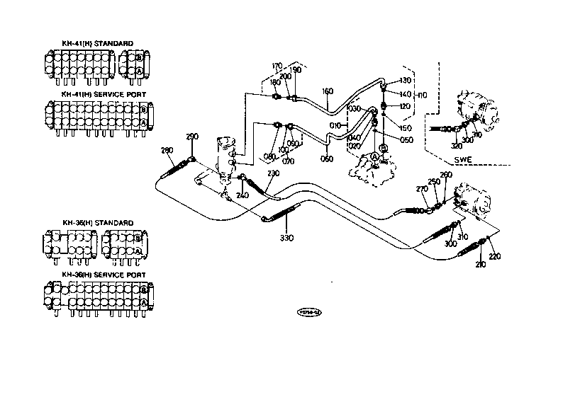 Oil Piping (Travel Lh)