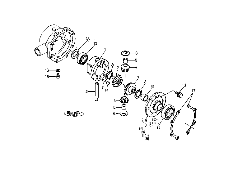 Differential Case [4Wd]