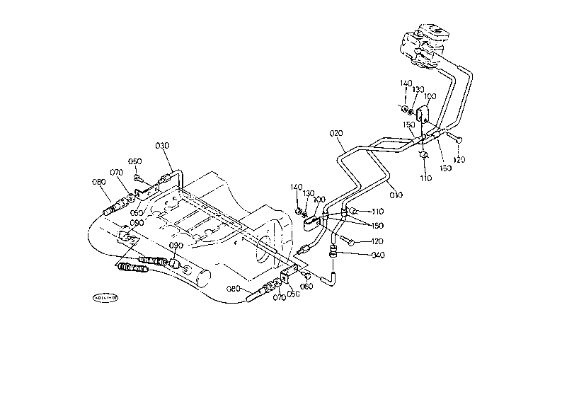 Power Steering Oil Pipe 1