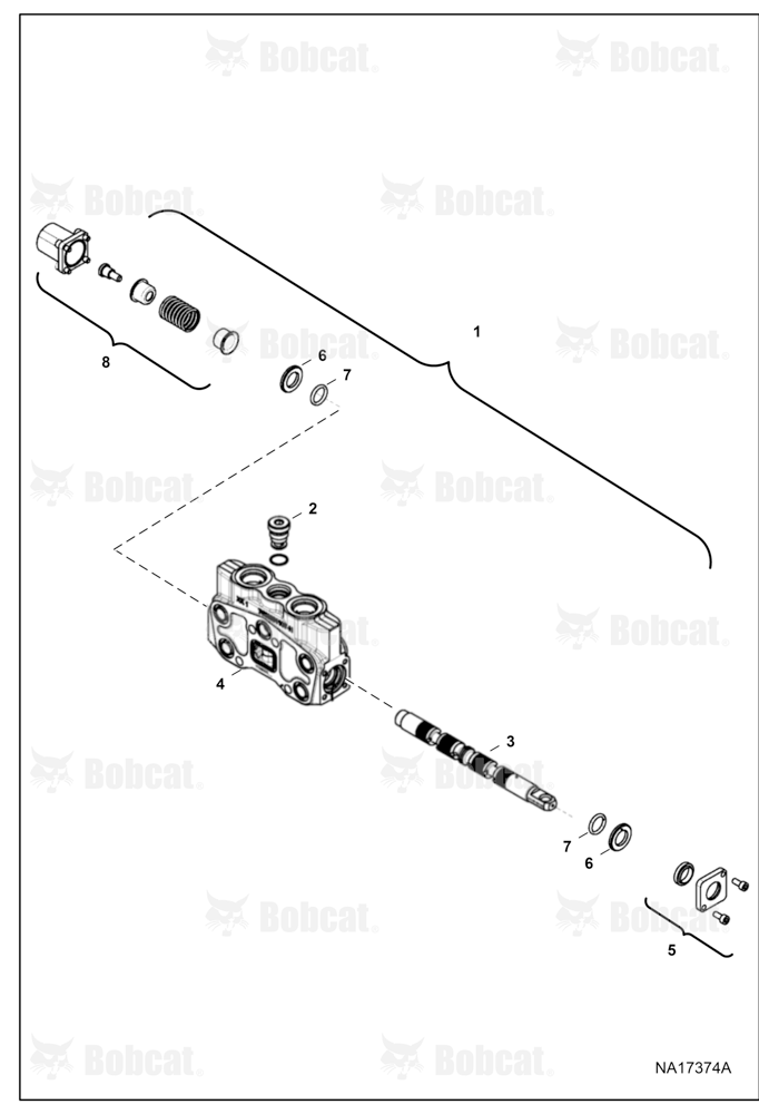 Hydraulic Control Valve (Stabilizer Section)