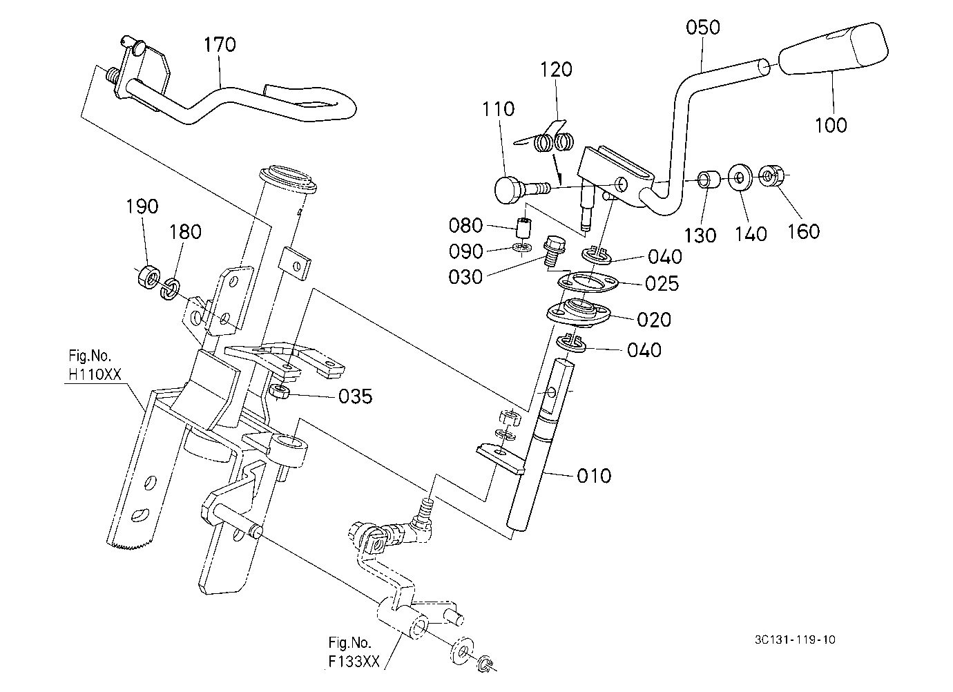 Shuttle Shift Lever
