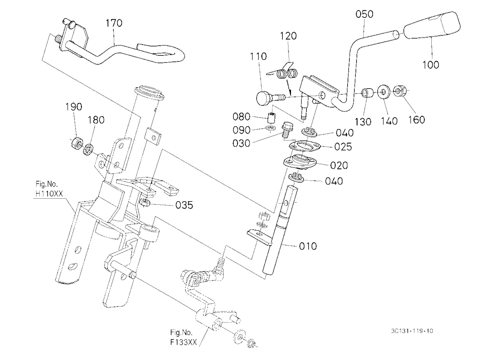 Shuttle Shift Lever