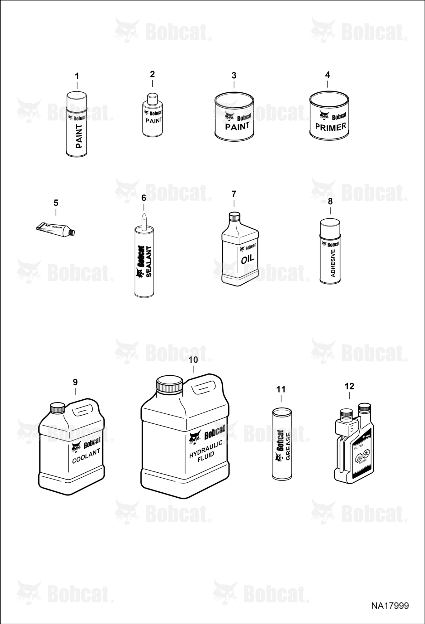 Maintenance Items (Service Parts)