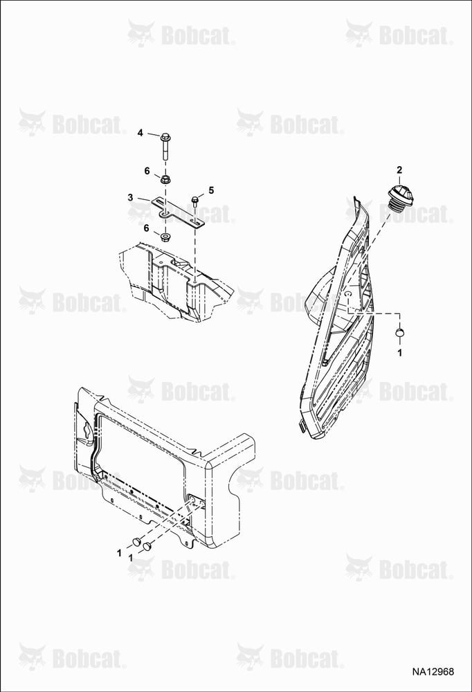 Operator CAB (Fuel Cover & Rear Door)
