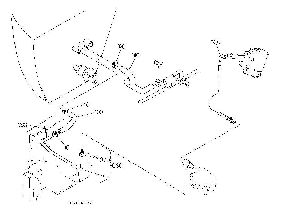 Hydraulic Oil Line (Return)