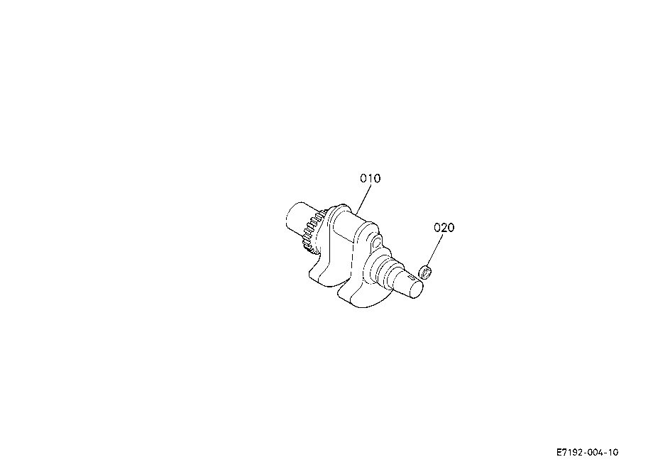 Piston And Crankshaft