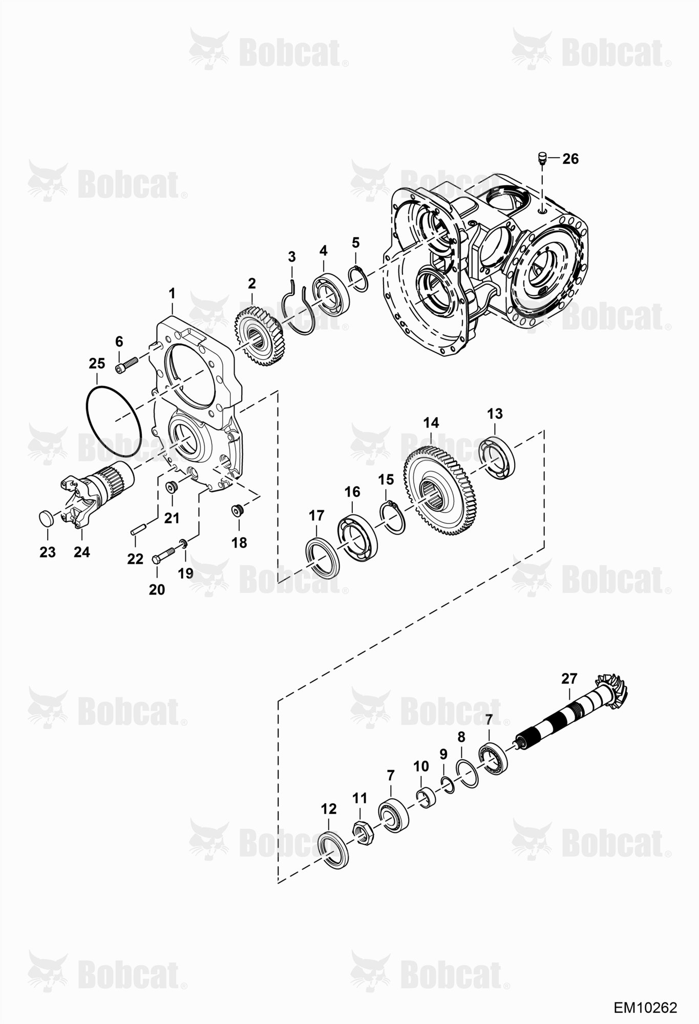 Front Axle (Gear Box)