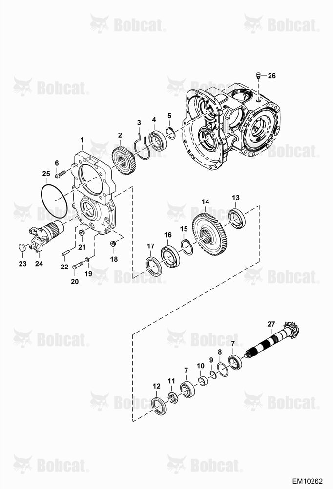 Front Axle (Gear Box)