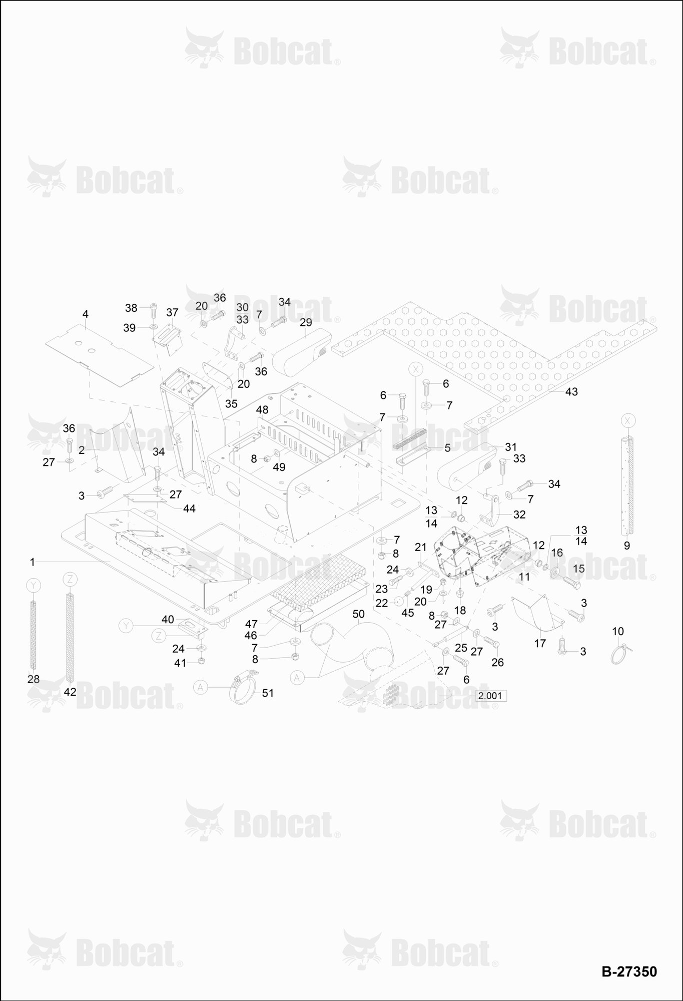 Floor Frame  120000A2842 & Above