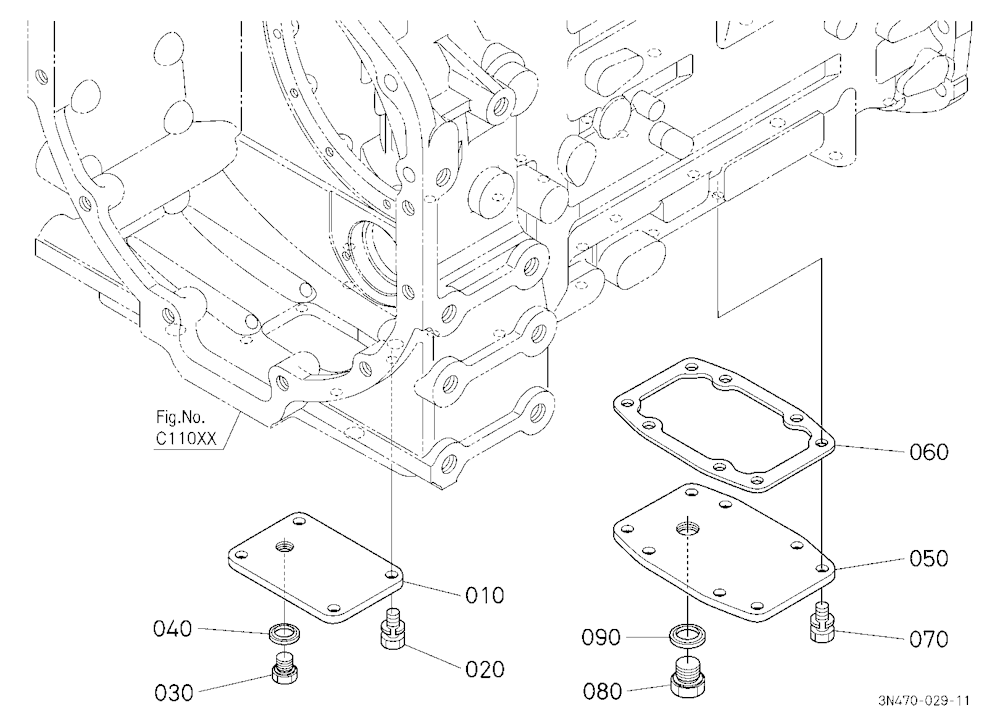 Clutch Housing Cover (Lower)