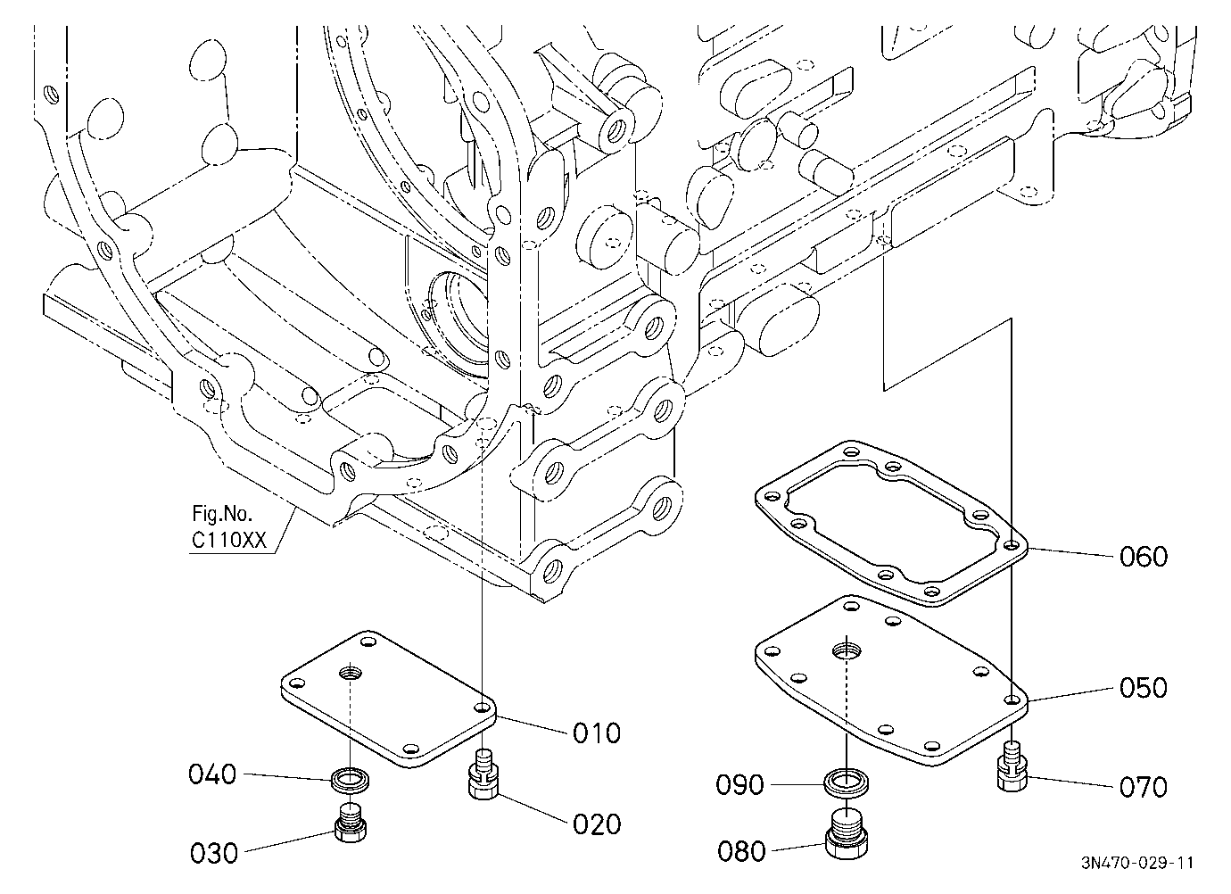 Clutch Housing Cover (Lower)