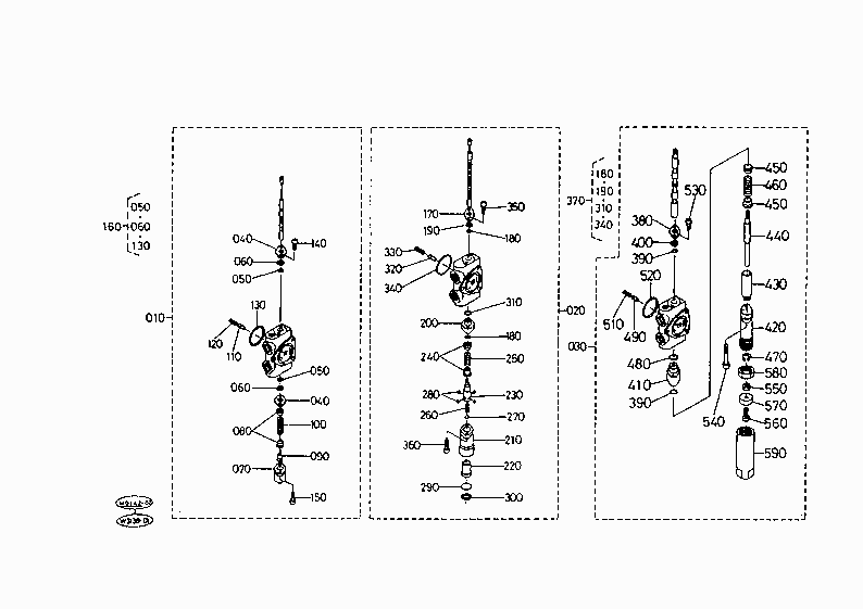 CONTROL VALVE SPOOL SECTION [AUTO LELEVER]