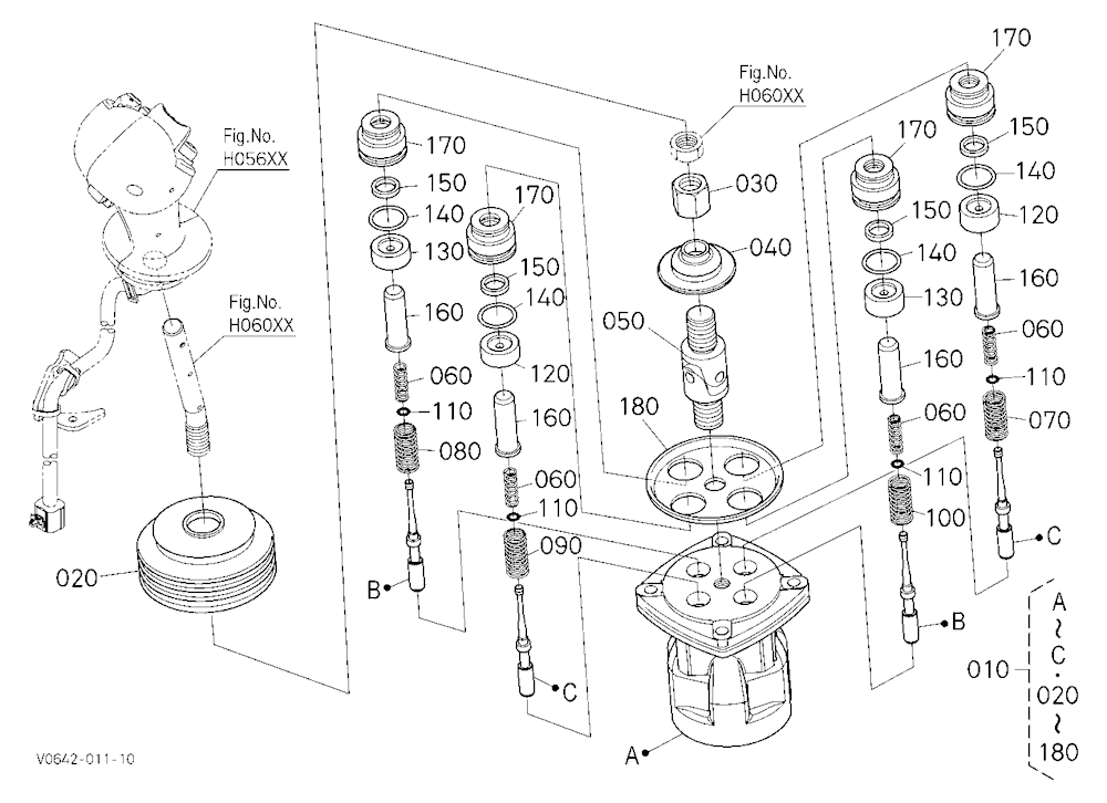 Pilot Valve (Rh) [High Flow] [Component Parts]