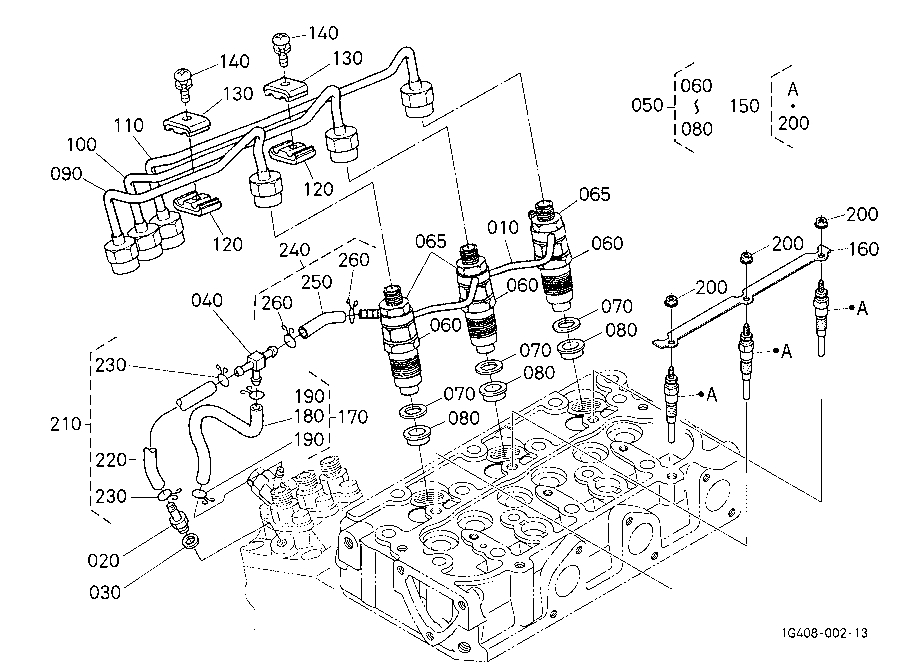 Nozzle Holder And Glow Plug