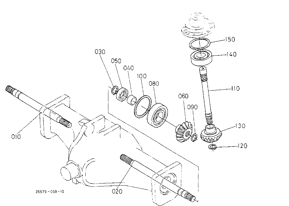 Diff.Gear Shaft