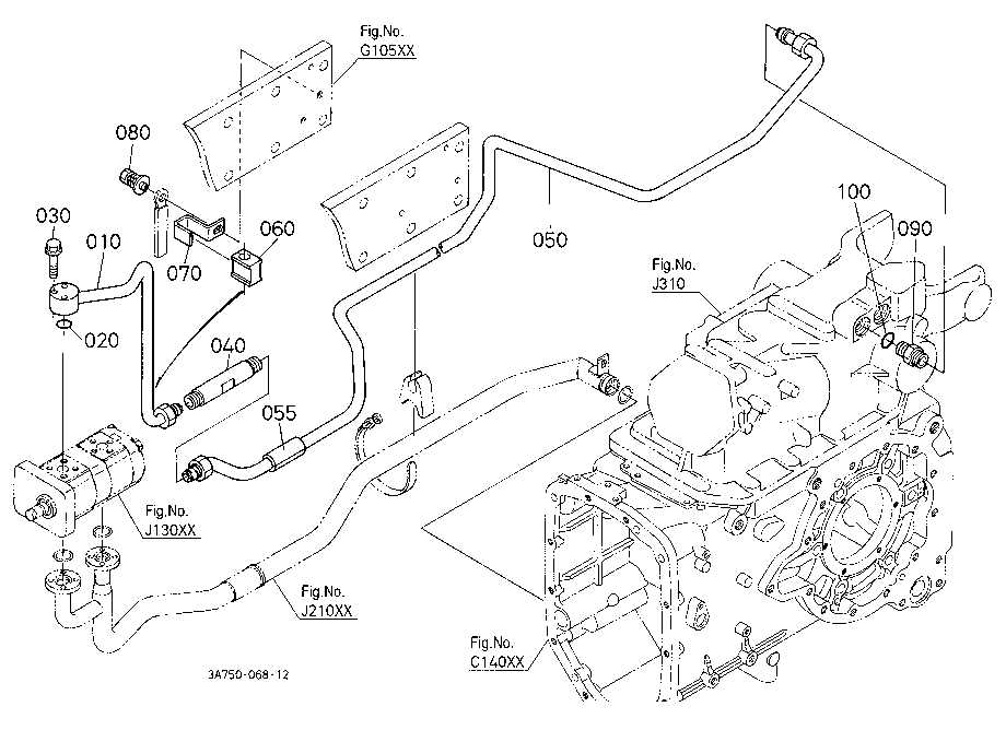 Hydraulic Pipe (Delivery) [A]
