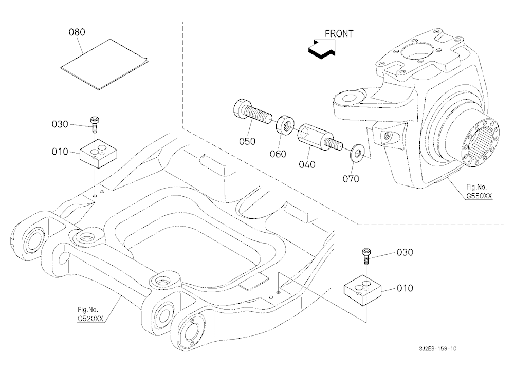 Rocking Stopper Kit [With Front Suspension] (W/G N