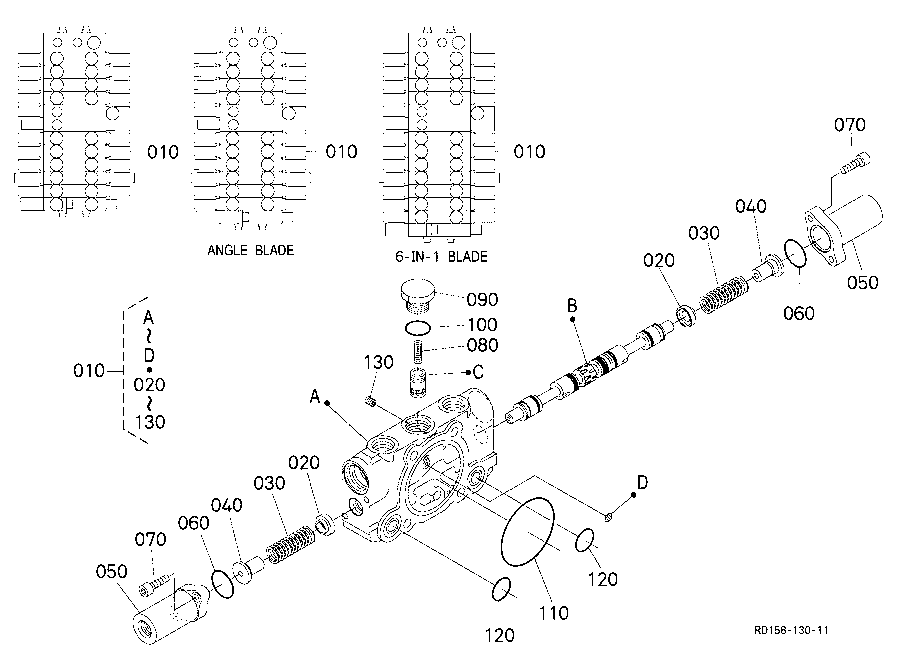 Spool Section (Travel Lh)