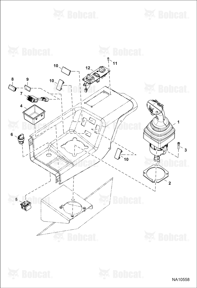 Operator Controls (Joystick & RH Console) B3GN14000 - B3GN16000, B3GP14000 - B3GP16000