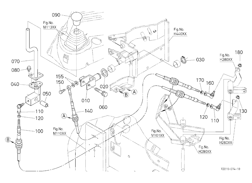 Loader Valve Lever