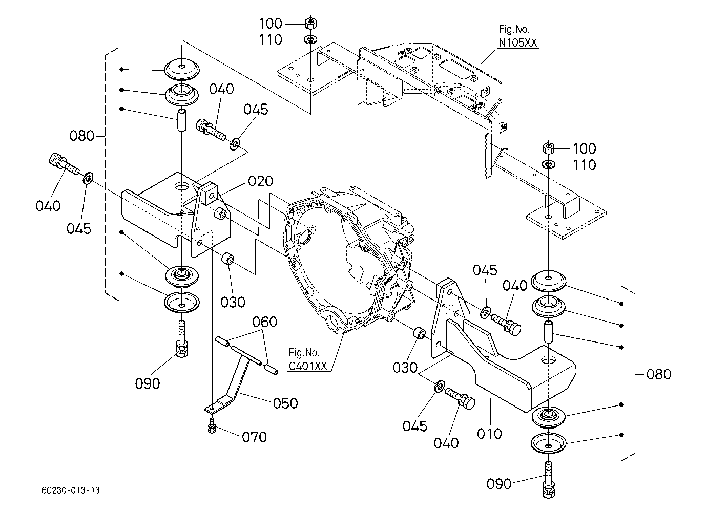 Cab Bracket Front