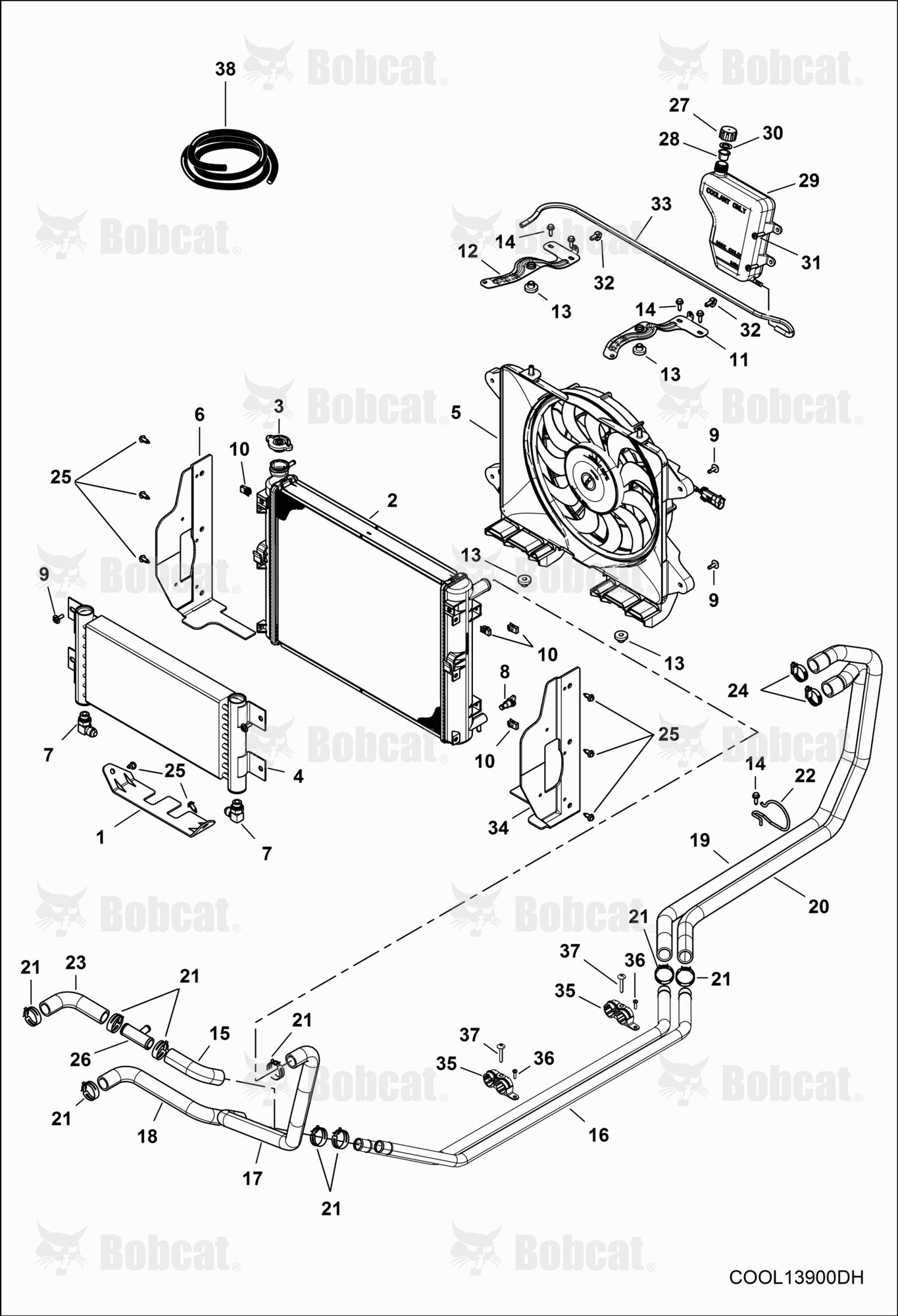 ENGINE, Cooling System  AVW411001 - AVW419999