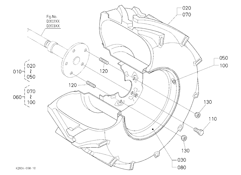 Rear Wheel (24*12-12)