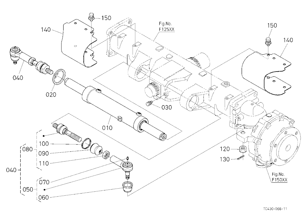 Tie Rod/Steering Cylinder