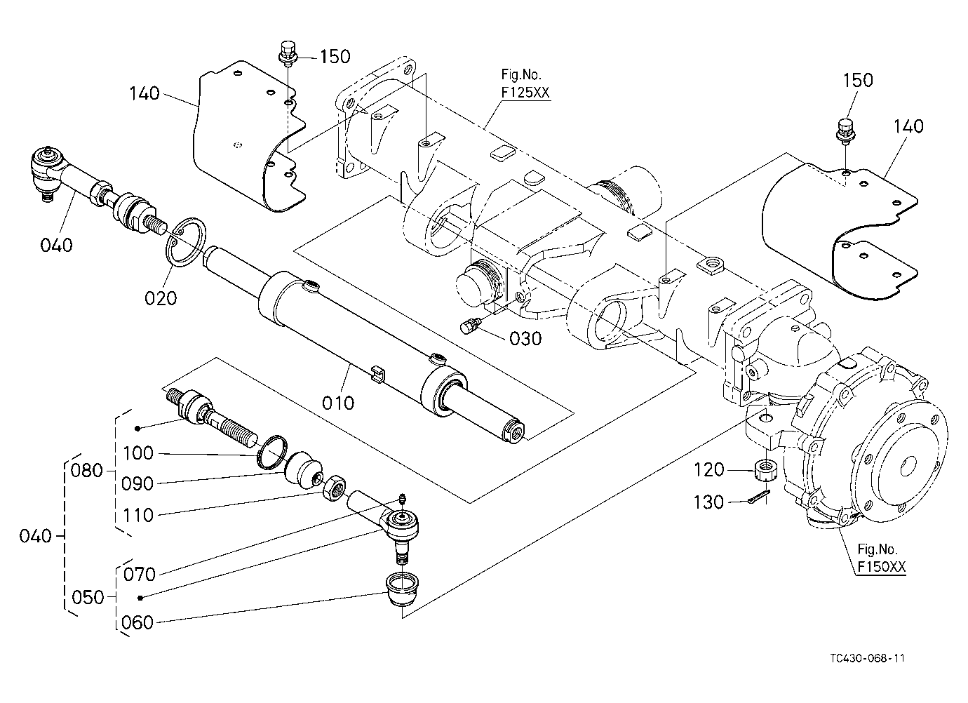 Tie Rod/Steering Cylinder