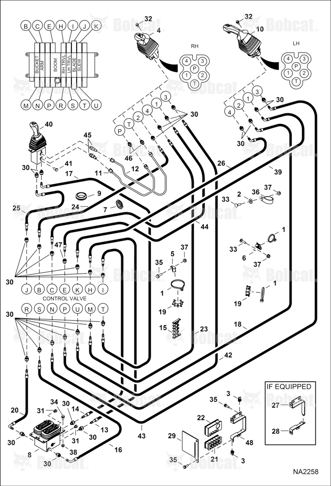 Hydraulic Circuitry (Pilot W/O JPS)