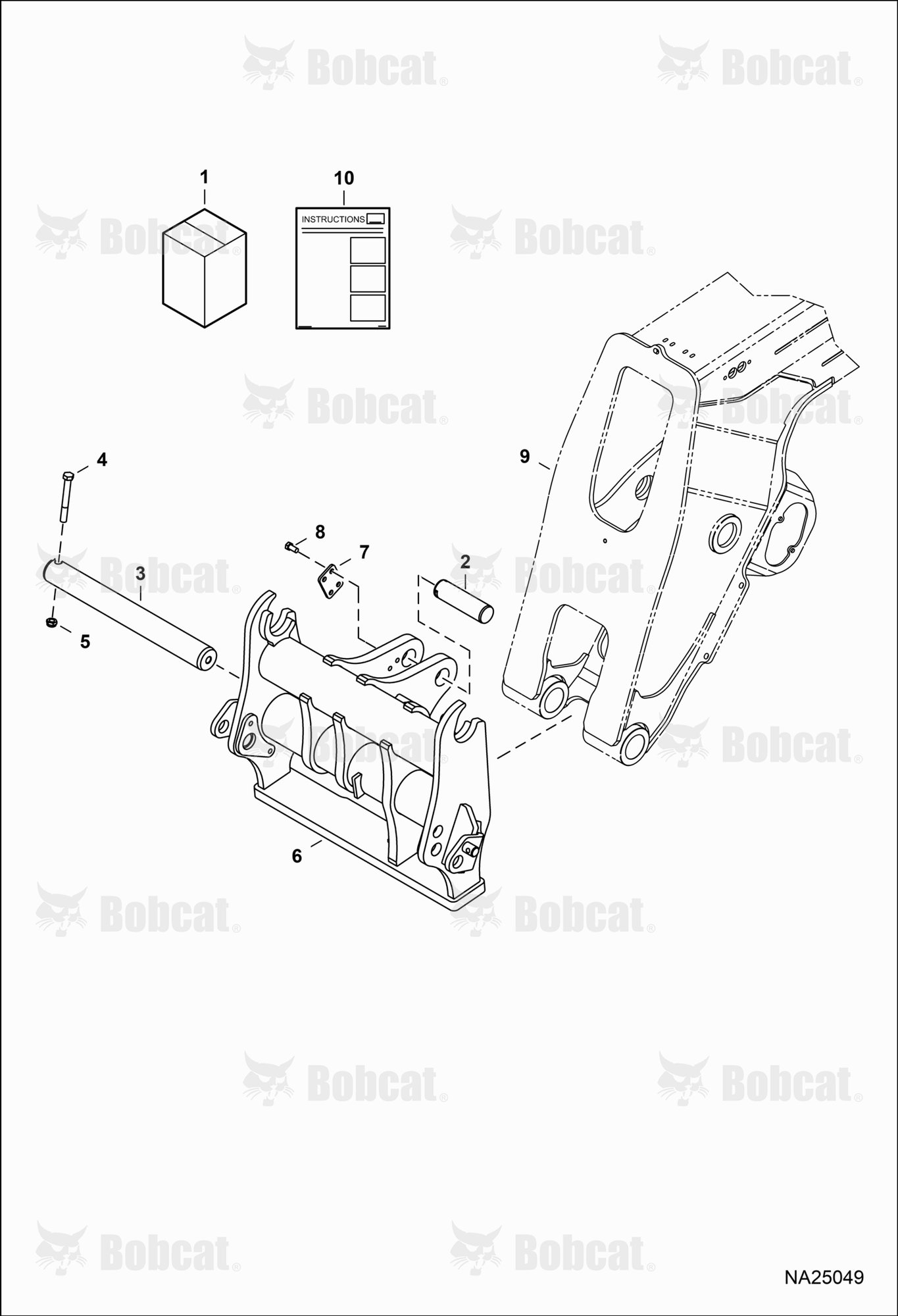 Attachment Carriage Kit (Manitach)