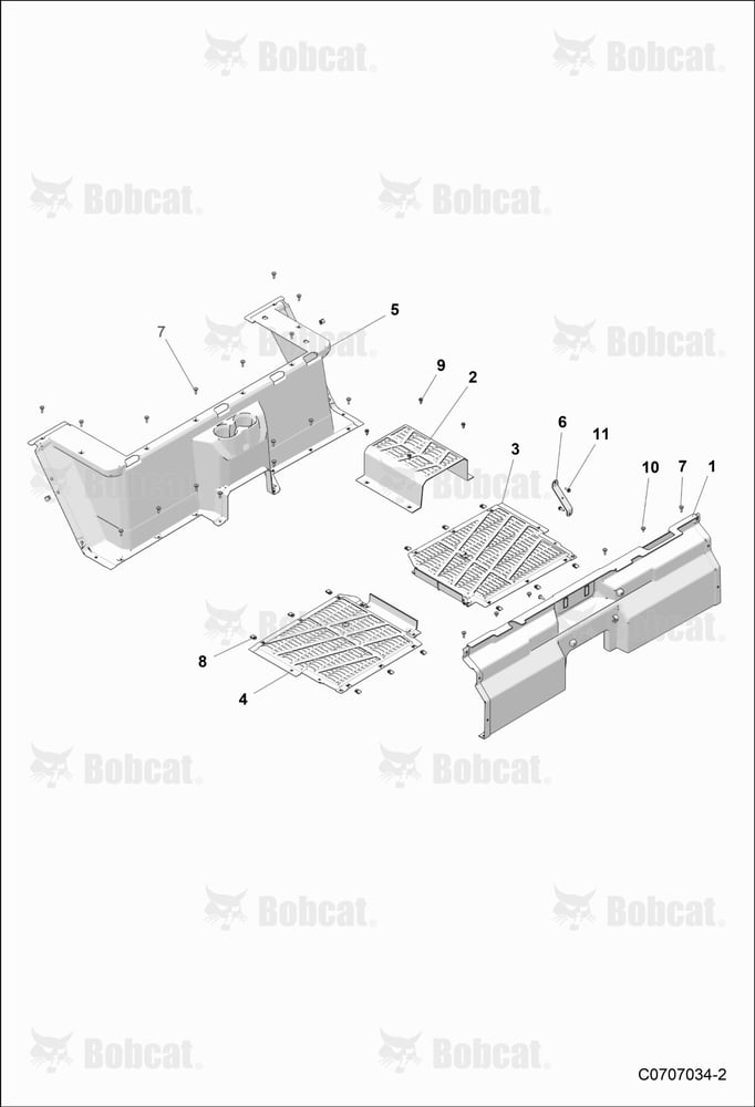 BODY, FLOOR, Rear