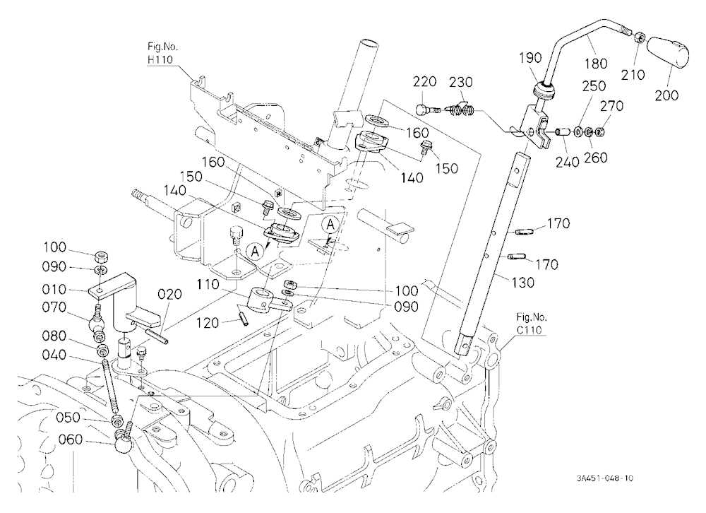 Shuttle Shift Lever